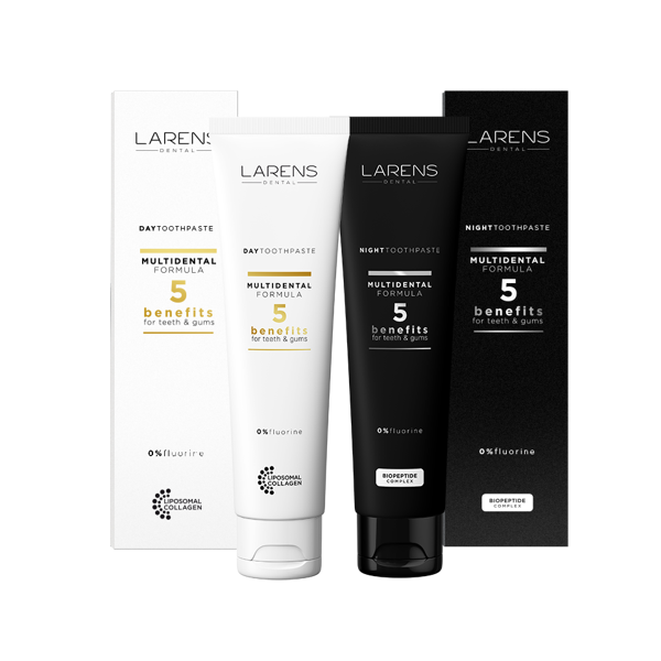 LARENS DAY & NIGHT REGENERATIVE TOOTHPASTE SET